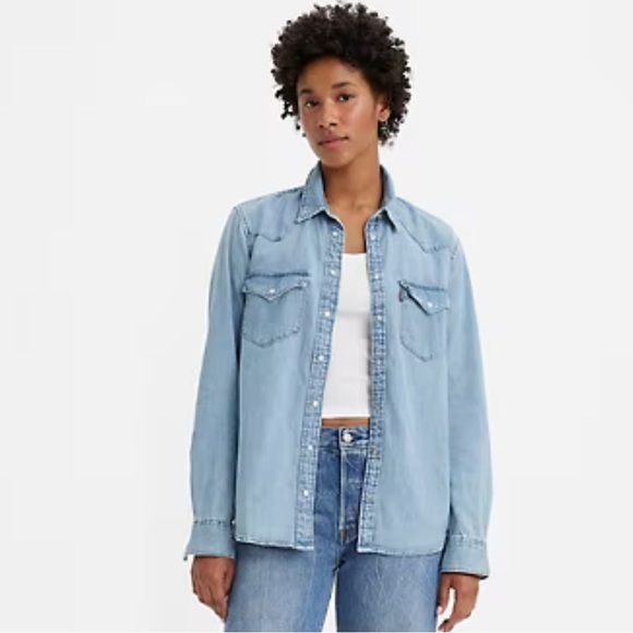 Levi's Tops - Levi's Ultimate Western Denim Shirt